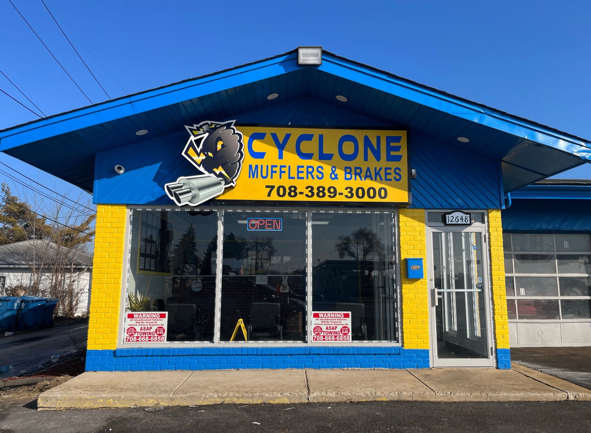 Cyclone shop front